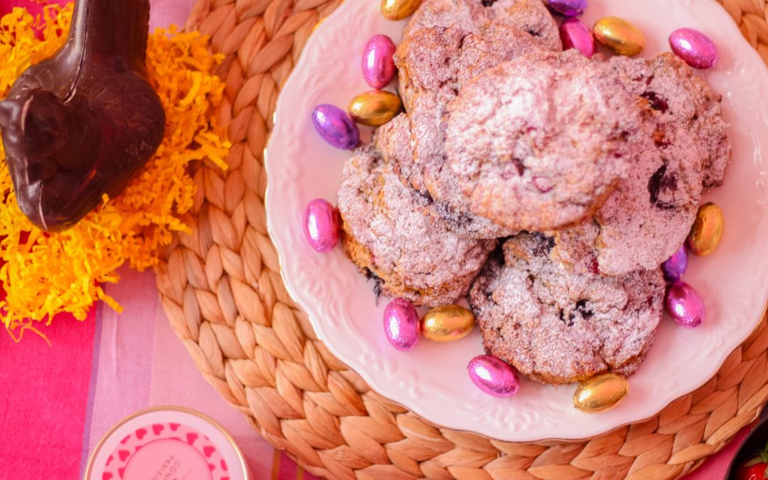 Scones aux fruits rouges